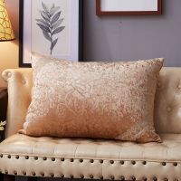 靠背豪华含芯加大靠垫床头抱枕欧式套抱枕套3d绒靠枕沙发腰靠垫