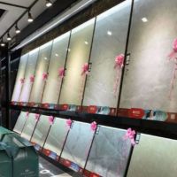 瓷砖店展厅地毯加亮丝装饰衬托瓷砖用背景墙毛毯装修长毛夹缝地毯