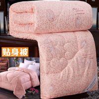 加厚被子冬被丝棉被芯太空被冬被保暖冬天被褥双人厚被子10斤特价