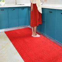 进门地垫门垫厨房防滑脚垫家用楼梯踏步地毯垫可裁剪吸水免洗垫子