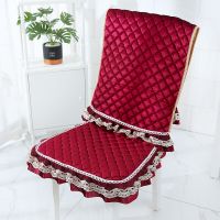 绒面夹棉坐垫四季通用防滑垫餐椅垫椅子垫饭店坐垫办公室坐垫
