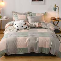 特价加厚磨毛床单被套四件套双人单人床笠三件套网红新款床上用品
