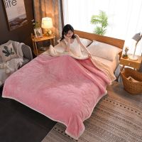 冬季毛毯被子加厚珊瑚绒毯子毛巾被盖毯法兰绒双人单人床单空调毯