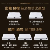 弹簧床垫乳胶席梦思床垫椰棕乳胶经济型20cm厚软硬两用双人床垫