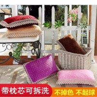 按摩床推拿理疗枕美容床小方枕头专用枕头枕头趴枕花边枕芯美容院