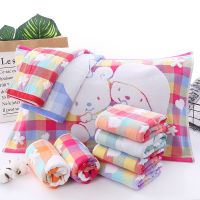 枕巾双层无捻加厚加大全棉枕巾儿童学生回礼婴儿高档枕巾柔软舒适