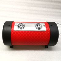 汽车音响家用手机低音炮摩托车低音炮插卡音箱车载12v24v220v蓝牙|红色 4寸12v220v无蓝牙款