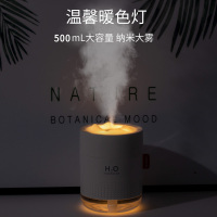 可充电小型加湿器夜灯静音喷雾家用卧室空气湿化房间学生宿舍床头净化便携usb无线款补水香薰迷你办公室桌面