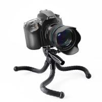 单反相机微单大号八爪鱼三角架子防抖神器相机户外支架桌面手机稳定器三脚架手持八抓鱼自拍摄影迷你便携