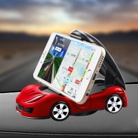 车载手机支架汽车导航手机座多功能车内支架仪表台车模摆件装钸品