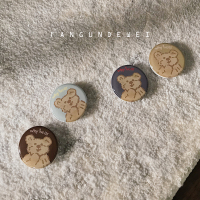 伸缩式支架粘贴泰迪小熊懒人神器手机壳气囊|韩国ins可爱