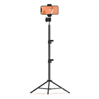 手机支架三脚架拍摄神器多功能自拍三角架夹补光灯户外拍照设备全套支撑架便携落地网红主播摄影视频