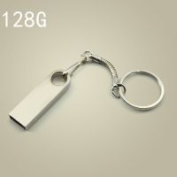 防水优盘16g/车载dj128g高速安卓金属64g金属u盘手机电脑两用|金属款银白色 金属款128G[送圆形转接头挂绳]