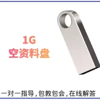 u盘系统盘启动系统电脑系统优盘xpwin10win7重装pe纯净版正版|1GB1G空资料
