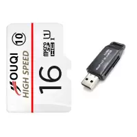 128g行车高速内存卡相机tf64g/通用手机32g/记录仪监控16g/8g|高速内存卡16G+2.0读卡器
