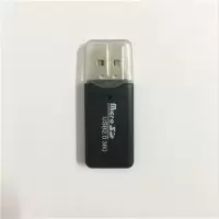 tf卡读卡器内存卡迷你超小读卡器u盘sd车载sd卡手机读卡器读卡器|读卡器黑色1个 USB2.0