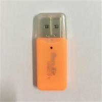 tf卡读卡器内存卡迷你超小读卡器u盘sd车载sd卡手机读卡器读卡器|读卡器桔色1个 USB2.0