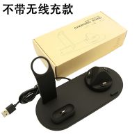 充板安卓充电器多合一8plus智能无线airpodsiphone11pro手表xs快|黑色-不带无线充