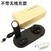 充板安卓充电器多合一8plus智能无线airpodsiphone11pro手表xs快|黑色-不带无线充+3.0快充