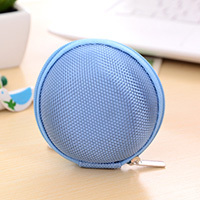 零钱耳机盒数据线收纳充电器手机耳机包包装苹果|1个蓝色