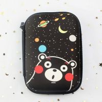 可爱卡通多功能收纳包充电器保护包零钱硬币数据线耳机包|熊本熊