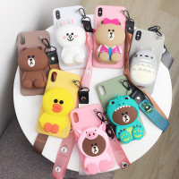 零钱包oppo a9/a7x/a5/a8手机壳r17/r15/r11/r9卡通reno/k1/a57壳