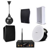 音箱广播蓝牙吸顶客厅喇叭嵌入式智能重低音背景音乐壁挂w3无线室内店铺餐厅天花音响家用吊顶套装