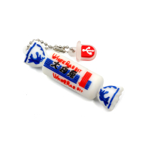 32gusb卡通高速奥利奥u盘创意可爱学生女生迷你优盘外形手机电脑|白色 标配