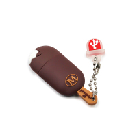 32gusb卡通高速奥利奥u盘创意可爱学生女生迷你优盘外形手机电脑|浅棕色 标配