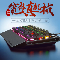 黑轴茶轴游戏电竞专用104键87鼠标键鼠套装电脑cf吃鸡台式网红轴网吧键盘青轴真机械lol笔记本打字朋克