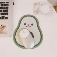 鼠标垫卡通防滑笑脸可爱鼠标垫ins笔记本电脑学生
