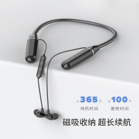运动超大电量蓝牙耳机双耳挂脖式无线超长续航待机王听歌安卓通用