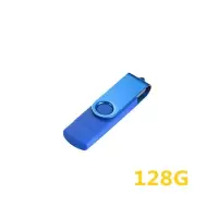 手机电脑两用u盘16g/32g/64g/128g车载音乐u盘通用学生mp3/4优盘|蓝色 64G豪华版-送大礼包