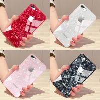 苹果8plus/6splus手机壳女贝壳网红玻璃壳6/7p/x/xsmax防摔xr超薄