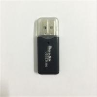 读卡器读卡器读卡器sd卡手机tf卡sd车载读卡器u盘迷你超小内存卡|读卡器黑色2个 USB2.0