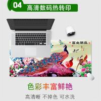 中国风古典山水画文艺励志鼠标垫超大古风文字2019美元兰亭序桌垫