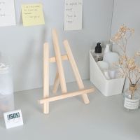 手机ipad支架装饰学生书桌收纳平板画架ins风木质桌面可折叠支架