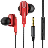 索尼小米hifi双动圈耳机长线适用监听带麦高音质入耳式有线重低音d9四核吃鸡游戏专用电脑k歌手机