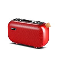 老年人收音机新款便携式录音乐播放器可充电小型插卡评书听唱戏曲老人半导体随身听蓝牙音响u盘歌曲