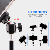 手机支架三位机补光灯落地式拍照三脚架带话筒网红自拍打光灯