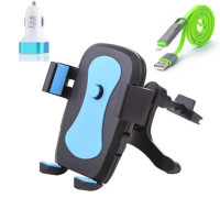 车载手机支架多功能导航支架360度旋转出风口手机架车用导航支架