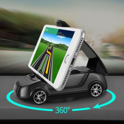 汽车手机架车载导航支架汽车用品车模手机架车载手机架360度旋转