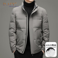 DAFY品牌男装羽绒服男士短款2022新款立领外套男冬加厚羽绒外套