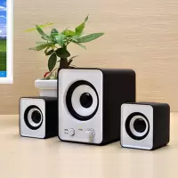 小音响重低音炮音箱家用手机迷你笔记本台式电脑有线源喇叭大音量