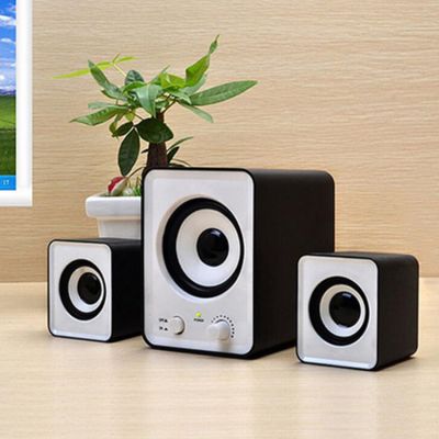 小音响重低音炮音箱家用手机迷你笔记本台式电脑有线源喇叭大音量