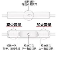 耳机type-c/p20p10荣耀10v20play线控带麦入耳式通用耳塞