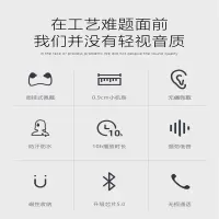 华为蓝牙耳机挂耳式头戴颈挂入耳耳塞式运动跑步无线双耳vivo苹果