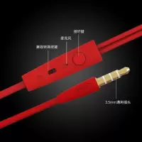 c100小怪兽耳机入耳式重低音魔耳塞式电脑手机通用带麦线控