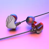 吃鸡听声辩位游戏耳机入耳式手机电脑k歌重低音有线通用运动耳麦