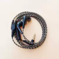 手工入耳式重低音通用耳机线k歌弯插游戏吃鸡不挡手带麦克风cb